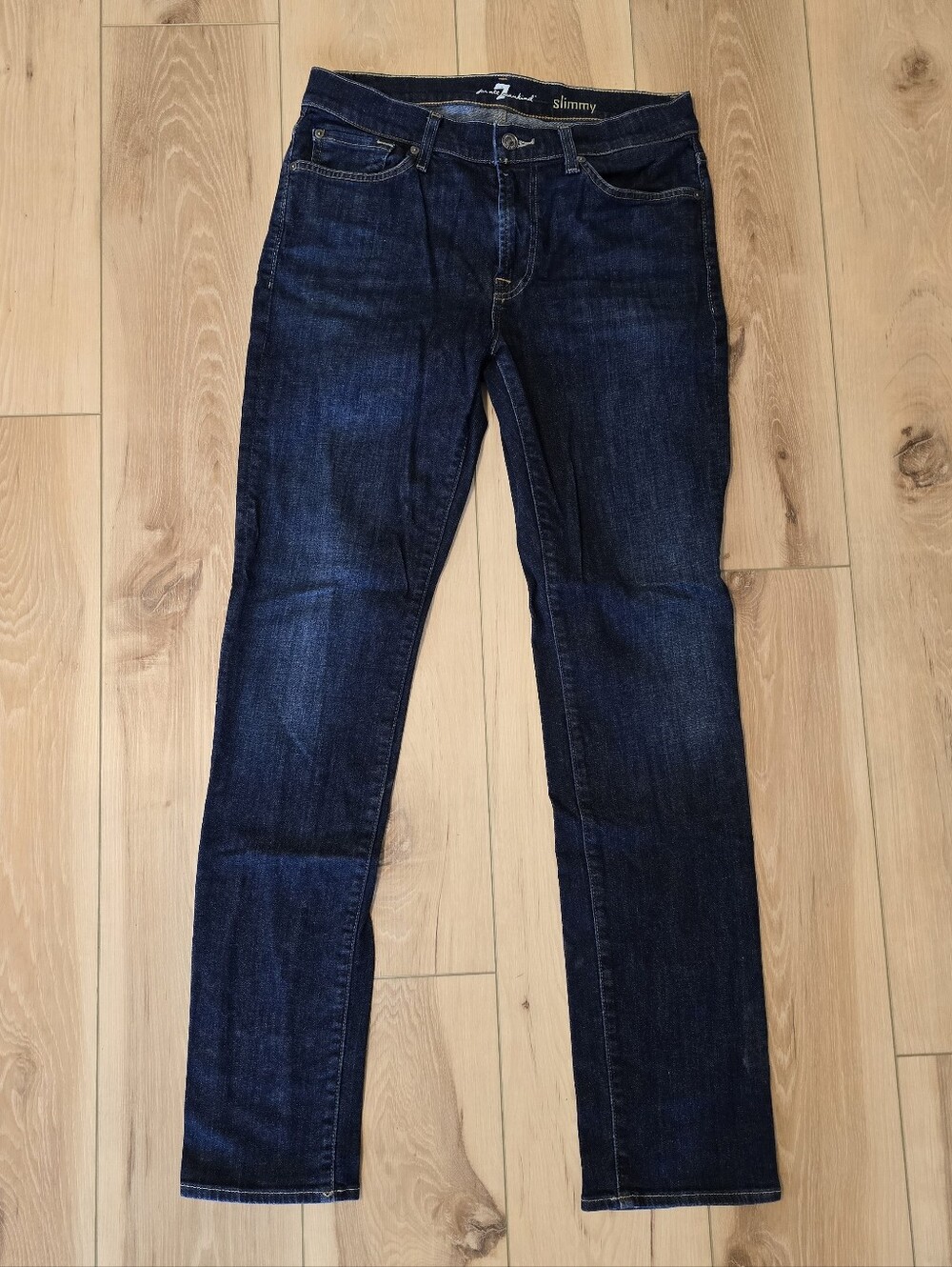 7 For All Mankind Men's Slimmy Denim Jeans (3 pairs) - Picture 5 of 13
